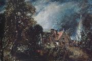 John Constable The Glebe Farm painting